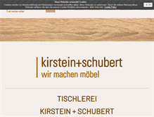 Tablet Screenshot of kirstein-schubert.de